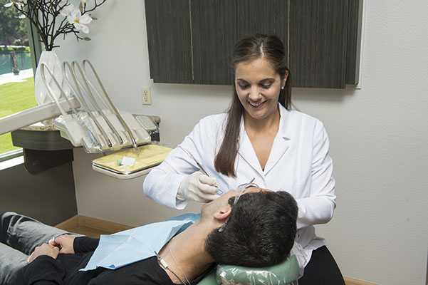 Dentistry Chandler AZ Hygenist Working